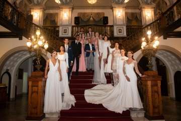 El espíritu heroico de las mujeres, protagonista de los diseños de la 2Âª jornada de GC Colección Bridal (Foto TA)